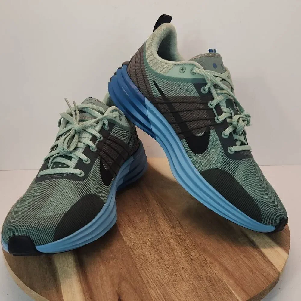 Nike Lunar Roam Running shoes Dutch Green Smokey Mauve Men's size 11